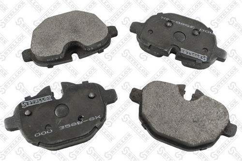 STELLOX 000358BSX 000 358B-SX колодки дисковые з.! с антискр. пл. BMW E60/E61 2.0/F10/Z4 3.5i 05>