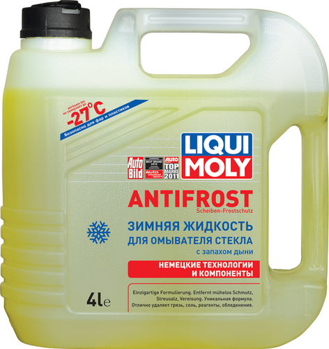 LIQUIMOLY 00690 Жидкость стеклоомывателя зимняя! -27С 4L