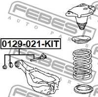 FEBEST 0129021KIT Болт с эксцентриком! Toyota Altezza 98-05