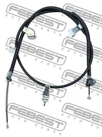 FEBEST 0199-PCACA30LH Трос ручного тормоза FEBEST 0199PCACA30LH 46430-42140