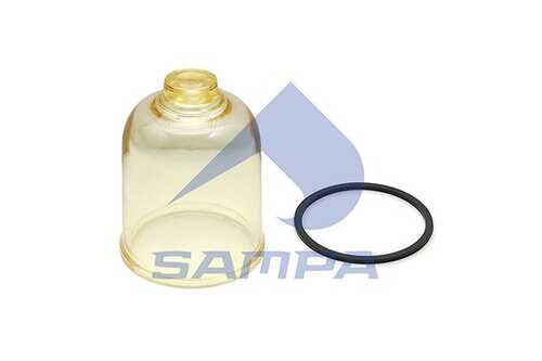 SAMPA 022.384 Стакан фильтра топливного стекл. дляswk-2000/10omnman F90/L/M/F2000/TGA/TGS/TGX/NL/NG