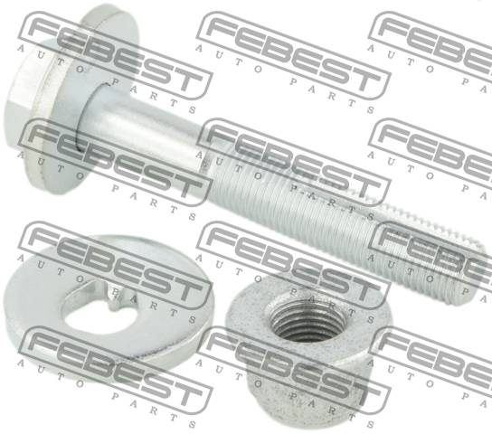 FEBEST 0229016KIT Болт с эксцентриком (ремкомплект) FEBEST NISSAN QASHQAI J10E 2006.12-2013.12 [EL] болт с эксцентриком ремкомплект 55226-JA000