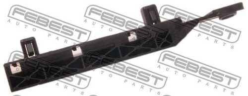 FEBEST 0237P-C11RH Кронштейн крепления бампера переднего правый! Nissan Tiida C11 05-12