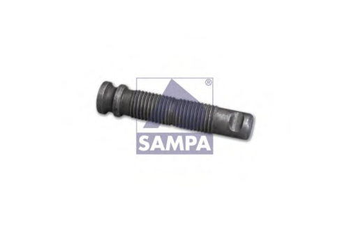 SAMPA 030.117 Палец рессоры (м) перед. 38x168/M34x4 Volvo FH12/16 (4x2.6x2.6x4)