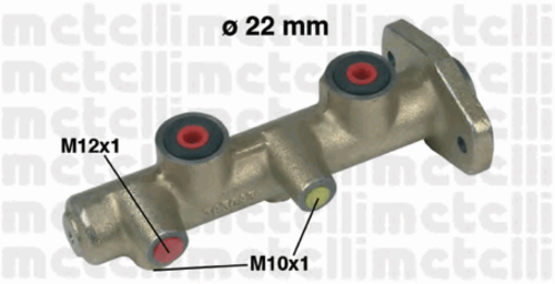 METELLI 05-0173 Главный тормозной цилиндр