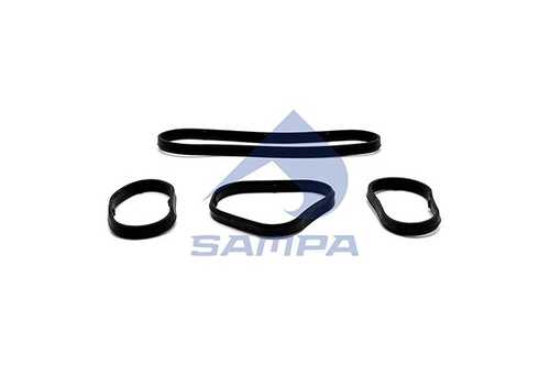 SAMPA 050.663 Комплект прокладок! масляного радиатора DAF CF 85IV/XF95/105