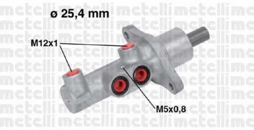 METELLI 050718 Главный тормозной цилиндр