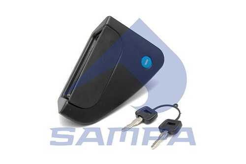 SAMPA 051360 Ручка двери левая с личинкой и ключами DAF F/CF65/75/85