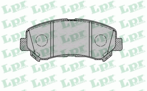 LPRAP 05P1314 Колодки тормозные NISSAN QASHQAI 1.6/2.0 07-/X-TRAIL 07- передние (10013160/220720/0373090/4