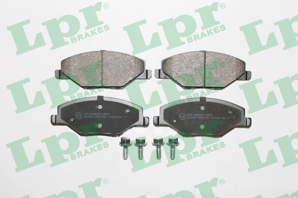 LPR 05P1795 Комплект тормозных колодок, дисковый тормоз