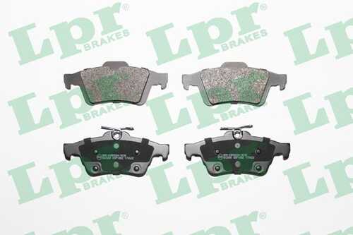 LPR 05P1882 Комплект тормозных колодок, дисковый тормоз