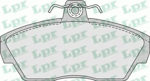 LPRAP 05P922 AP, колодки тормозные дисковые польша