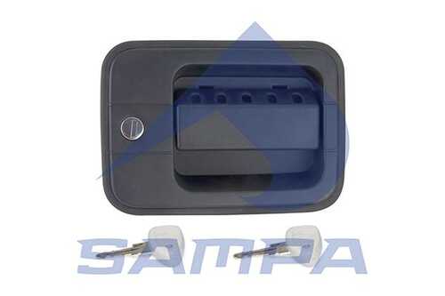 SAMPA 062002 Ручка двери левая в сборе с ключами IVECO ET/ES/Eurocargo