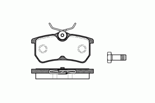 REMSA 069300 693 00 FO668781=704 000B-SX=FDB1319B=571998B колодки дисковые з. Ford Focus 1.4i-2.0i/1.8TD 98>