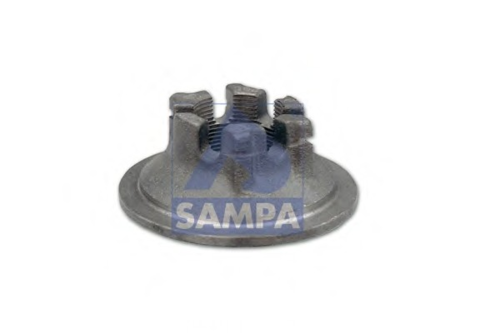 SAMPA 070049 Гайка ступицы! корончатая M42x2 SW65 BPW