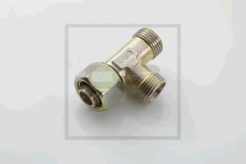 PEAUTOMOTIVE 076.650-00A Штуцер тройник смонтирован m12-M12-M12(D6) L-обр. (м) SW14