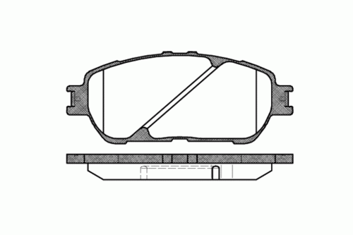 REMSA 0898.00 00 колодки дисковые п. Lexus ES 250/300/300 &24V USA model 98>