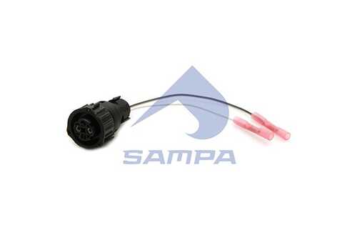 SAMPA 093.329 Ремкомплект разъема фишка 4/2-pin с кабелем для датчиков на байонете Volvo FM/FH