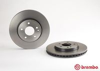 BREMBO 09.6845.11 Диск тормозной передний! с покрытием MB W202/W210 2.0-3.0D 95>