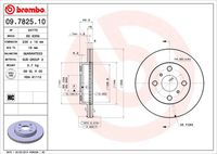 BREMBO 09.7825.10 Диск тормозной передний! Toyota Yaris 1.0-1.4D 99>