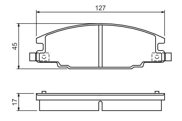 BOSCH 0986460960 0 986 460 960 238 04=D4029M-01=249 004B-SX колодки дисковые п. opel Frontera 2.5/2.5TD/2.8TD 92-96