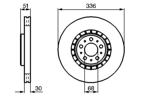 BOSCH 0986479202 0 986 479 202 диск тормозной передний! Volvo XC 90 2.4/2.5T/D5/3.0 02>;Стартер