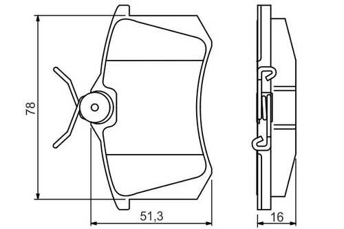 BOSCH 0986495231 0 986 495 231 колодки дисковые з.! VW Golf/Bora 2.3-3.2i 00>, Citroen C8, Peugeot 807 02>