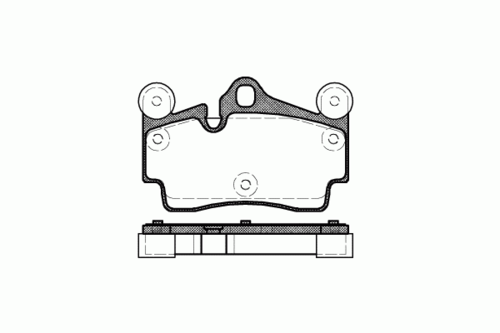 REMSA 099600 996 00 колодки дисковые з. VW Touareg 3.2i/4.2i/2.5TDi/5.0TDi 02>