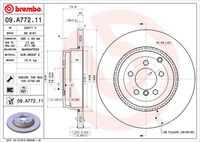 BREMBO 09.A772.11 Brake Disc