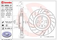 BREMBO 09.A958.21 Тормозной диск