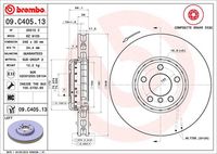 BREMBO 09C40513 Диск тормозной