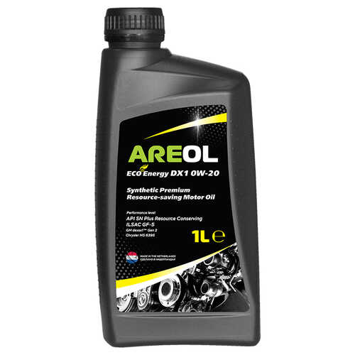 AREOL 0W20AR066 ECO Energy DX1 0W20 (1L) масло моторное! синт. api SP RC, ILSAC GF-6A, GM Dexos 1 Gen 2