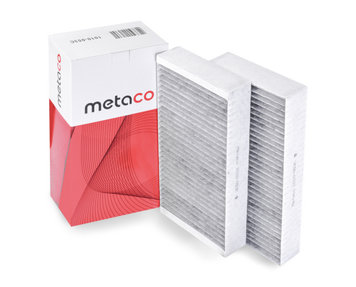 METACO 1010-053C Фильтр салонный угольный (2 штуки)