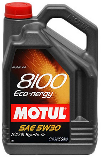 MOTUL 101027 Моторное масло 8100 ECO-NERGY 5W30 5Л