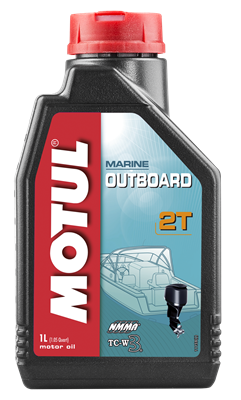 MOTUL 102788 OUTBOARD 2T (1L) масло моторное! для 2Т (TECHNOSYNTHESE)API TC-W/TC-W2,NMMA TC-W3