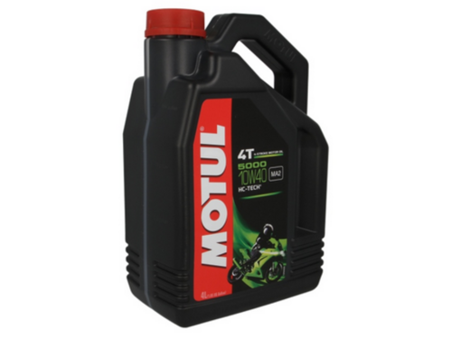 MOTUL 104056 Motul 10W40 5000 4T (4L) JASO MA2 масло моторное! для мотоциклов API: SL, технология HC-TECH