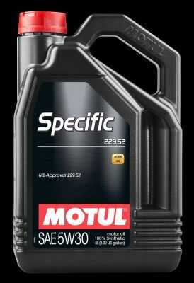 MOTUL 104845 Моторное масло SPECIFIC 229.52 MB 5W30 ACEA C3 4x5Л