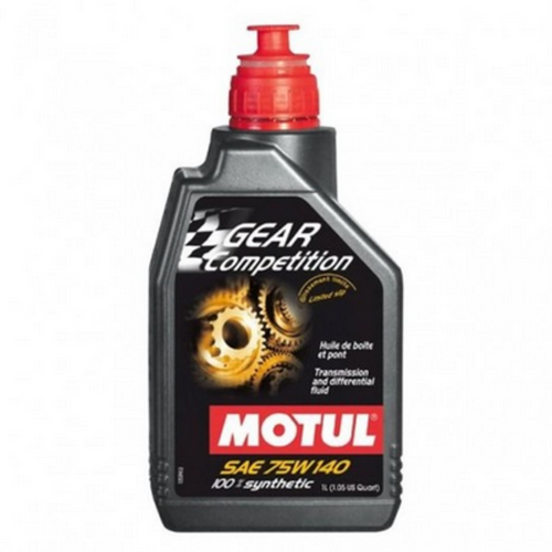 MOTUL 105779 Motul Gear FF Competition 75W140 (1L) масло трансмиссионное, для мостов с огран. скольжением (синт.)