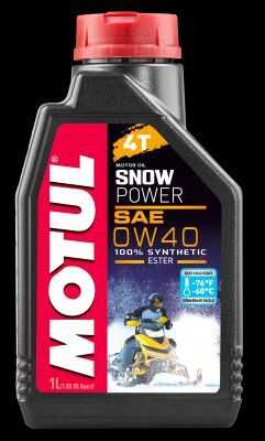 MOTUL 105891 Масло Motul 4-х тактное 0W40 SNOWPOWER API SJ 1л синт