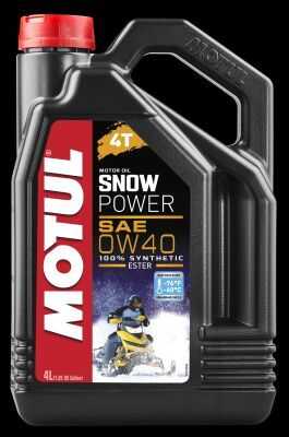 MOTUL 105892 Масло моторное для снегоходов 0W40 4л синтетика Snowpower 4T