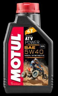 MOTUL 105897 Моторное масло ATV POWER 4Т 5W40 12X1Л