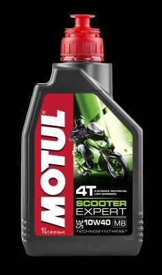 MOTUL 105935 Масло моторное полусинтетическое 4-ТАКТНОЕ SCOOTER EXPERT 4T MB 10W-40 (1Л) -10W40