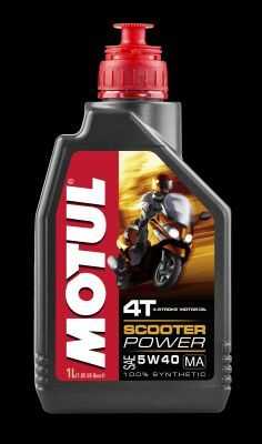 MOTUL 105958 Масло моторное для мотодвигателей 4Т~SAE 5W40 1ЛИТР