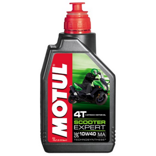 MOTUL 105960 Motul 10W40 Scooter Expert 4T (1L) масло моторное! полусинт. API SL, JASO MA