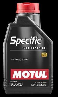 MOTUL 107385 Масло моторное синтетическое MOTUL SPECIFIC VW 508.00/509.00 0W20 (1л)