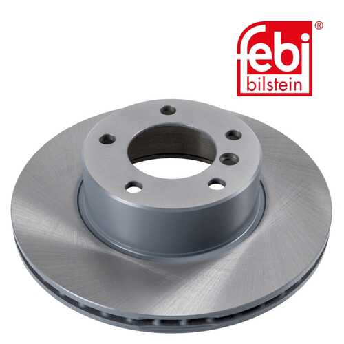 FEBI 10753 F диск тормозной передний! BMW E39 2.0-3.5 M47-M62 95>