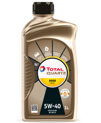 TOTAL 10960301 5W40 QUARTZ 9000 ENERGY (1L) масло моторное! API SM/CF, ACEA A3/B4, BMW LL-01,VW 502.00/505.00