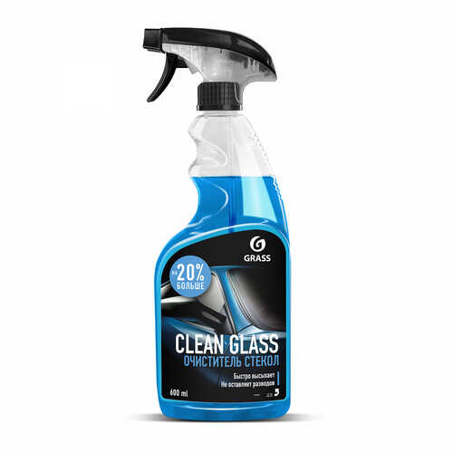 GRASS 110393 Средство для очистки стекол и зеркал 'Clean glass'! 600мл тригер