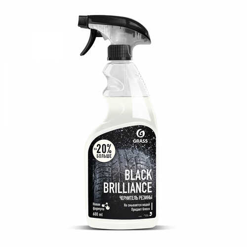 GRASS 110399 Полироль для шин! чернитель 'Black brilliance' (флакон 600 мл)