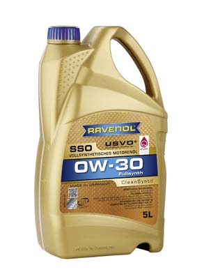 RAVENOL 1111100-005 Масло моторное SSO 0W30 - 5 литров